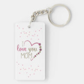 Baby foto, Moederdag cadeau, Sleutelhanger (achterkant)