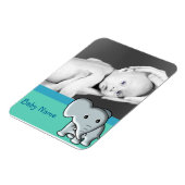 Baby foto/olifant magneet (Linkerzijde)