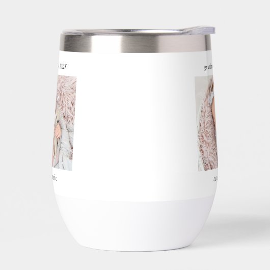 Baby foto oma jaar ingesteld (Links)