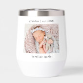 Baby foto oma jaar ingesteld (Achterkant)