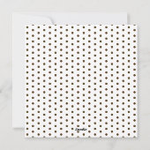 Baby Foto Ons kerstwonder Feestdagenkaart (Achterkant)