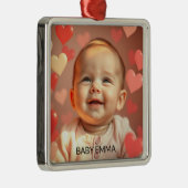 Baby Foto Ornament (Rechts)