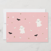 Baby Foto Pasgeboren Herfst Geboorteaankondiging Aankondiging (Achterkant)