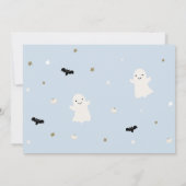 Baby Foto Pasgeboren Herfst Geboorteaankondiging Aankondiging (Achterkant)