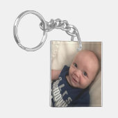 Baby Foto Sleutelhanger Gift for Ma of Grandma (Voorkant Links)