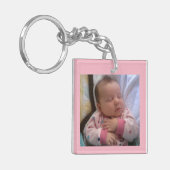 Baby Foto Sleutelhanger Gift for Ma of Grandma (Voorkant Links)