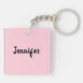 Baby Foto Sleutelhanger Gift for Ma of Grandma (Achterkant)