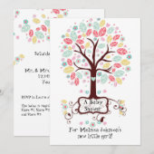 Baby Foto van de wervelkolom Kaart (Voorkant / Achterkant)