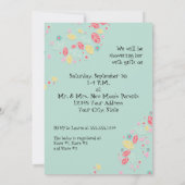 Baby Foto van de wervelkolom Kaart (Achterkant)