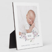 Baby | Foto van Floral Embellish Newborn Fotoplaat (Zijkant)