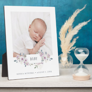 Baby Foto van Floral Embellish Newborn Fotoplaat