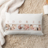 Baby Fotocollage ADORED Neutral Nursery Kussen (Deken)