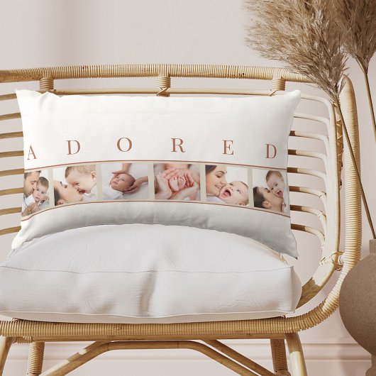 Baby Fotocollage ADORED Neutral Nursery Kussen