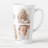 Baby Fotocollage Latte Mok (Rechts)