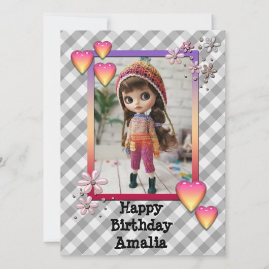 Baby fotopoppen, poppen, gepersonaliseerd, hobby (Voorkant)