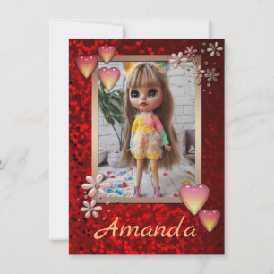 Baby fotopoppen, poppen, gepersonaliseerd, hobby a aankondiging