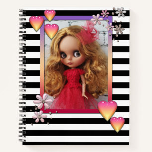 Baby fotopoppen, poppen, gepersonaliseerd, hobby, notitieboek