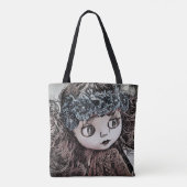 Baby fotopoppen, poppen, gepersonaliseerd, hobby tote bag (Achterkant)