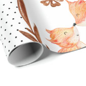 Baby Fox Cadeaupapier (Rol Hoek)