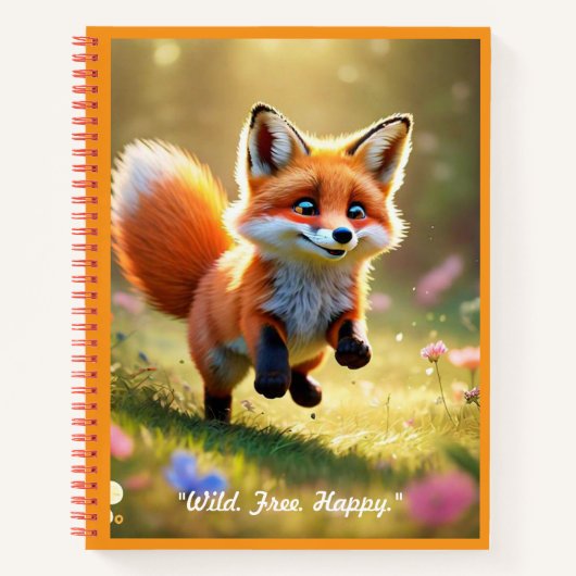 baby Fox Discoveries Notitieboek (Voorkant)