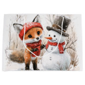 Baby Fox en Snowman Groot Cadeauzakje (Voorkant)