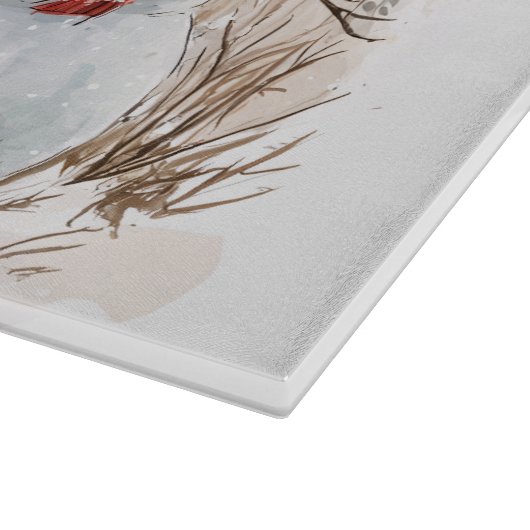 Baby Fox en Snowman Snijplank (Hoek)