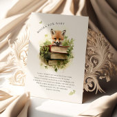 Baby Fox Leesboeken voor Baby shower Behuizing