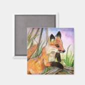 Baby Fox Magneet (Voorkant / Achterkant)