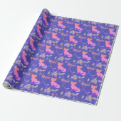 Baby Fox Night Cadeaupapier (Uitgerold)