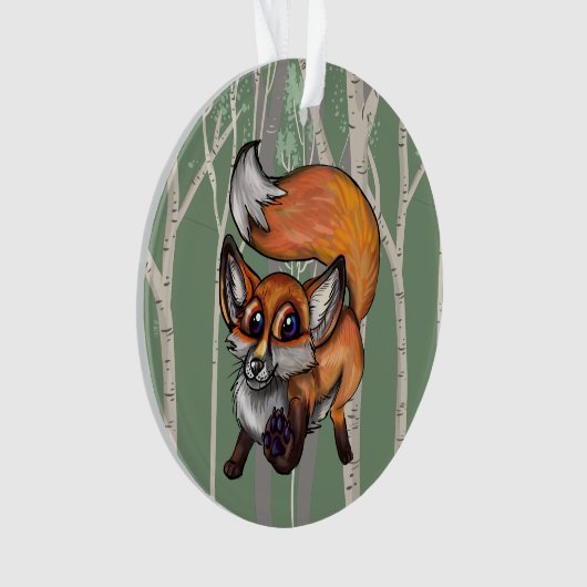 Baby Fox Ornament (voorkant)