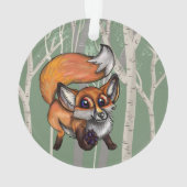 Baby Fox Ornament (achterkant)