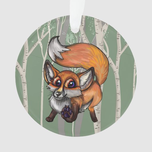 Baby Fox Ornament (voorkant)