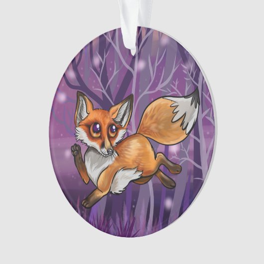 Baby Fox Ornament (voorkant)