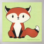 Baby Fox Print (Voorkant)