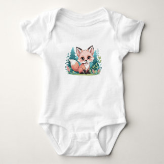 Baby fox  romper