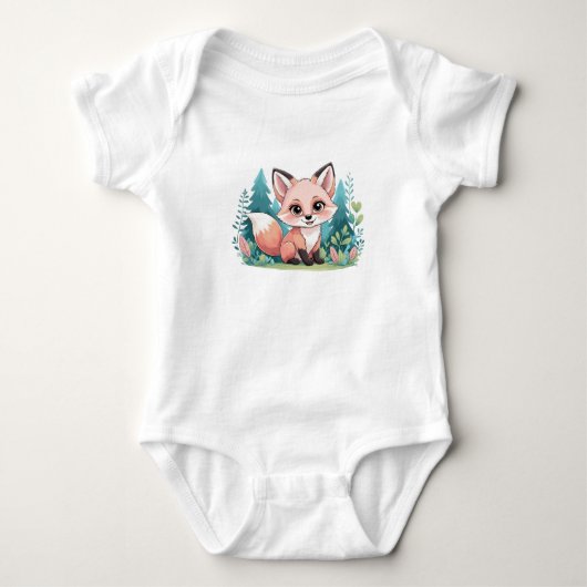Baby fox  romper (Voorkant)