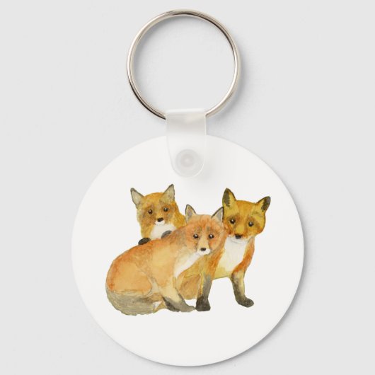 Baby Fox Sleutelhanger (Voorkant)