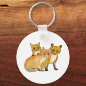 Baby Fox Sleutelhanger (Voorkant)