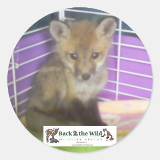 baby fox stickers