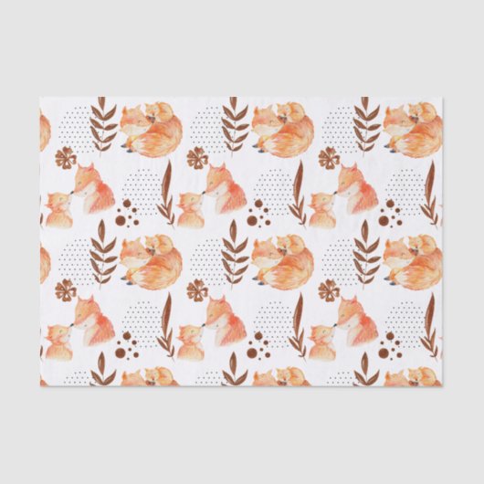 Baby Fox Tissuepapier (Voorkant)