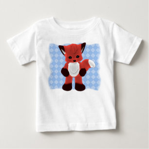 Baby Fox Toon Friend T-Shirt