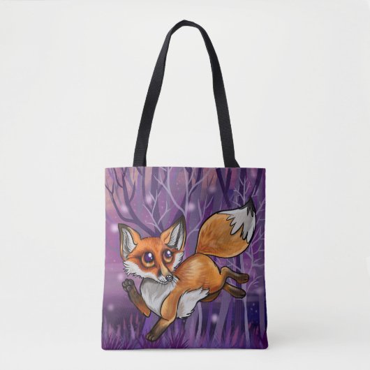 Baby Fox Tote Bag (Voorkant)