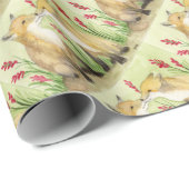 Baby Foxes Cadeaupapier (Rol Hoek)