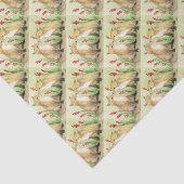 Baby Foxes Tissuepapier (Detail)