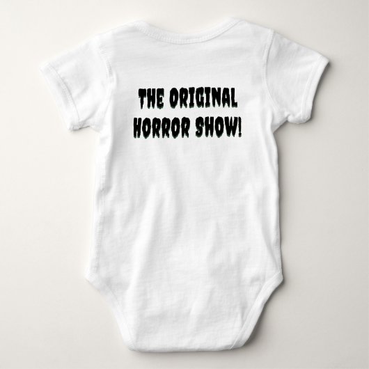 Baby Frankenstein Romper (Achterkant)