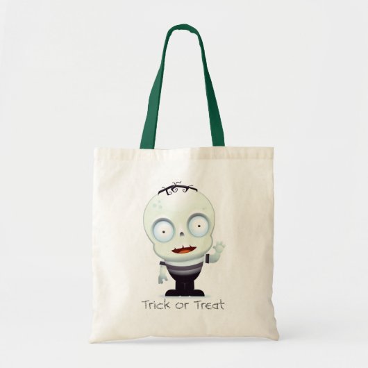 Baby Frankenstein Trick or treat Bag Tote Bag (Voorkant)