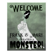 Baby Frankenstein Welkom Perfect Poster (Voorkant)