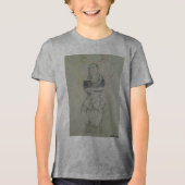 Baby Freedom T-shirt-Shirt Love Peace and Unity Tri-Blend Shirt (Voorkant)