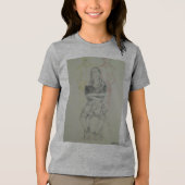 Baby Freedom T-shirt-Shirt Love Peace and Unity Tri-Blend Shirt (Voorkant)