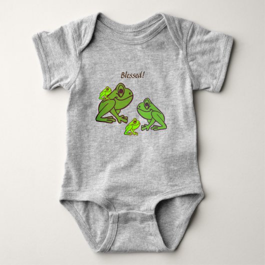 Baby Fun Body Frog T-shirt (Voorkant)